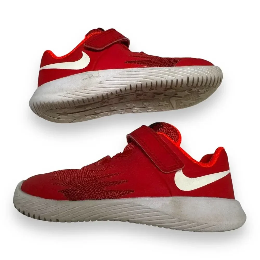 Nike Star Runner Toddler Size 8‎ Red TDV Volt Shoes 907255-601 Sneakers Tennis